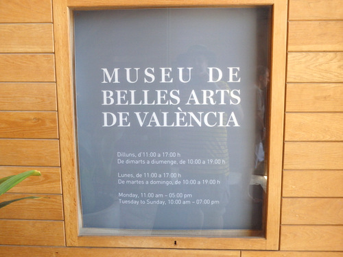Museu de Belles Arts de Val&egrave;ncia.